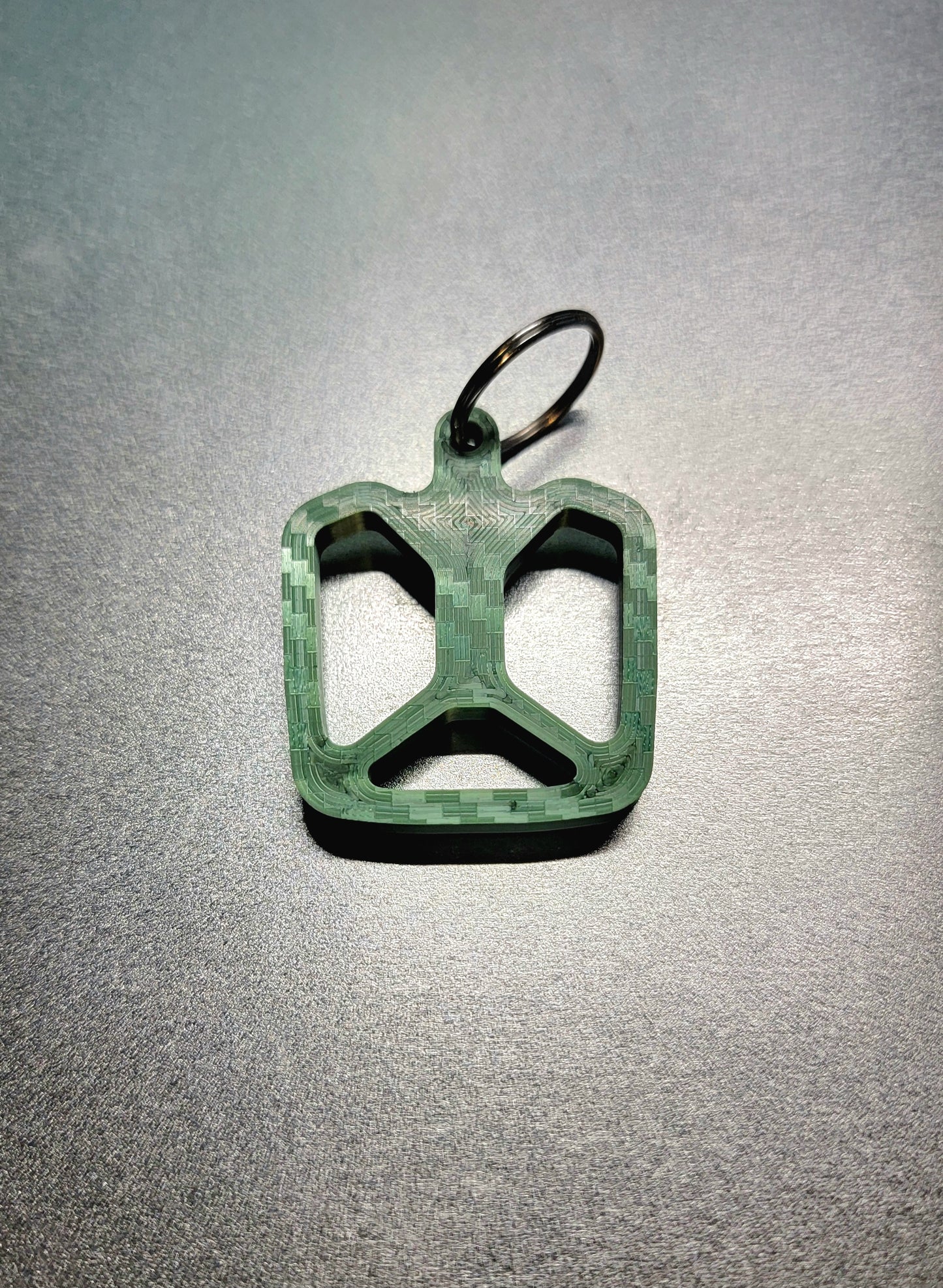Bicycle pedal keychain