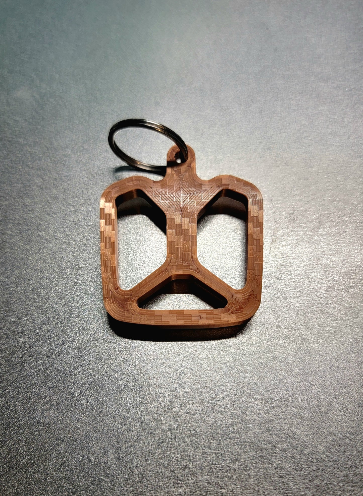 Bicycle pedal keychain