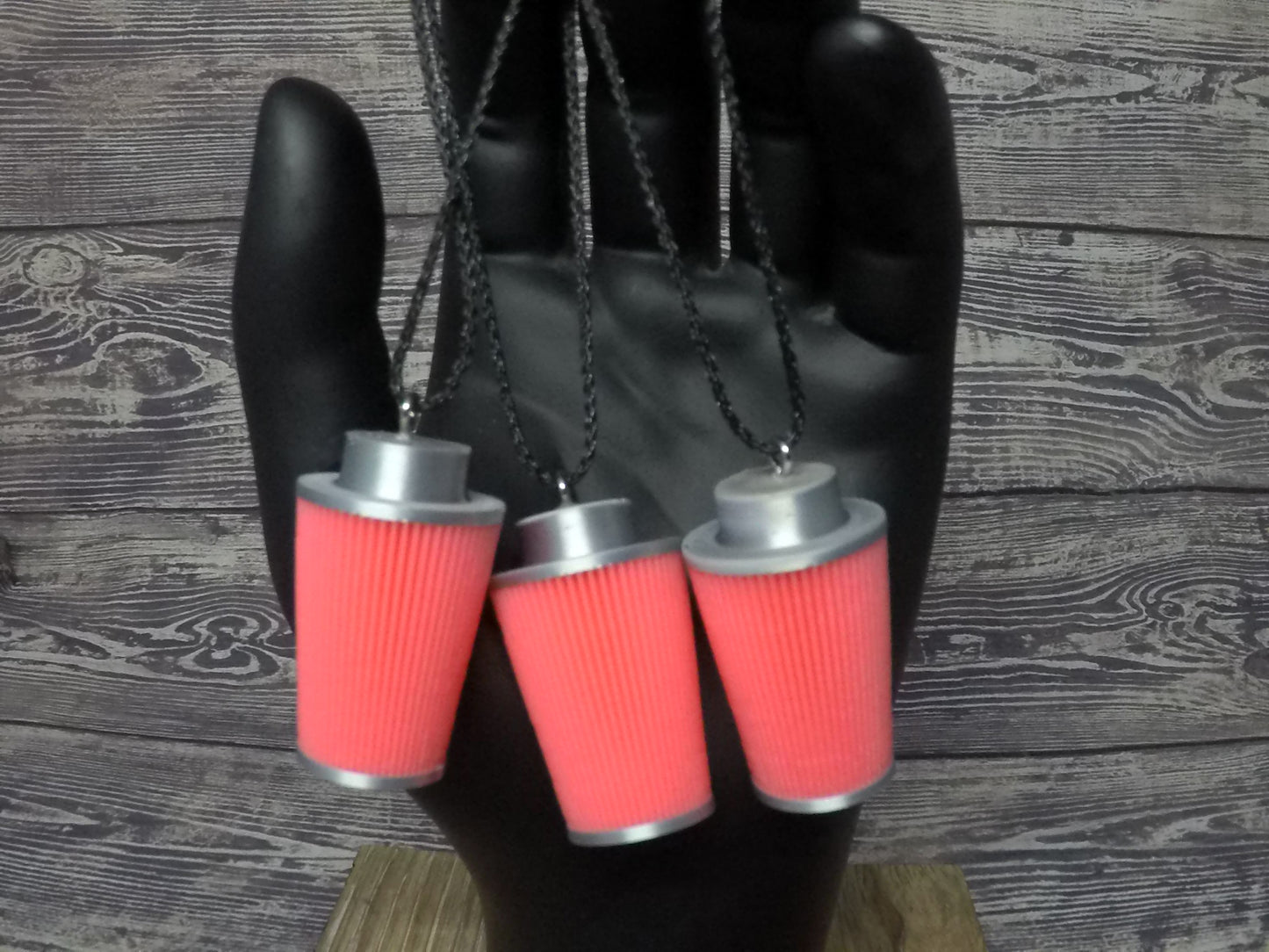 Air Filter keychain - Tall Round and Tall Oval