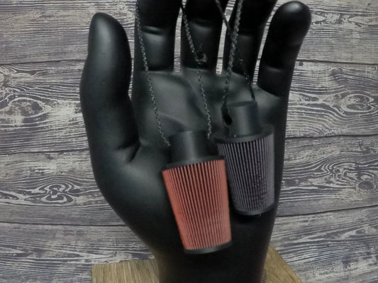 Air Filter keychain - Tall Round and Tall Oval