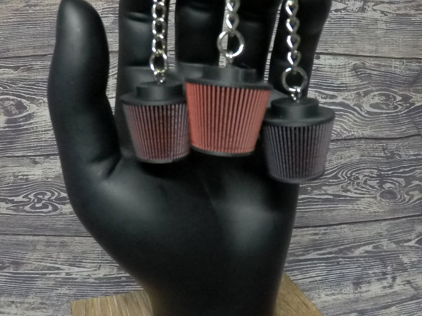 Air Filter keychain - Short - Round or Oval