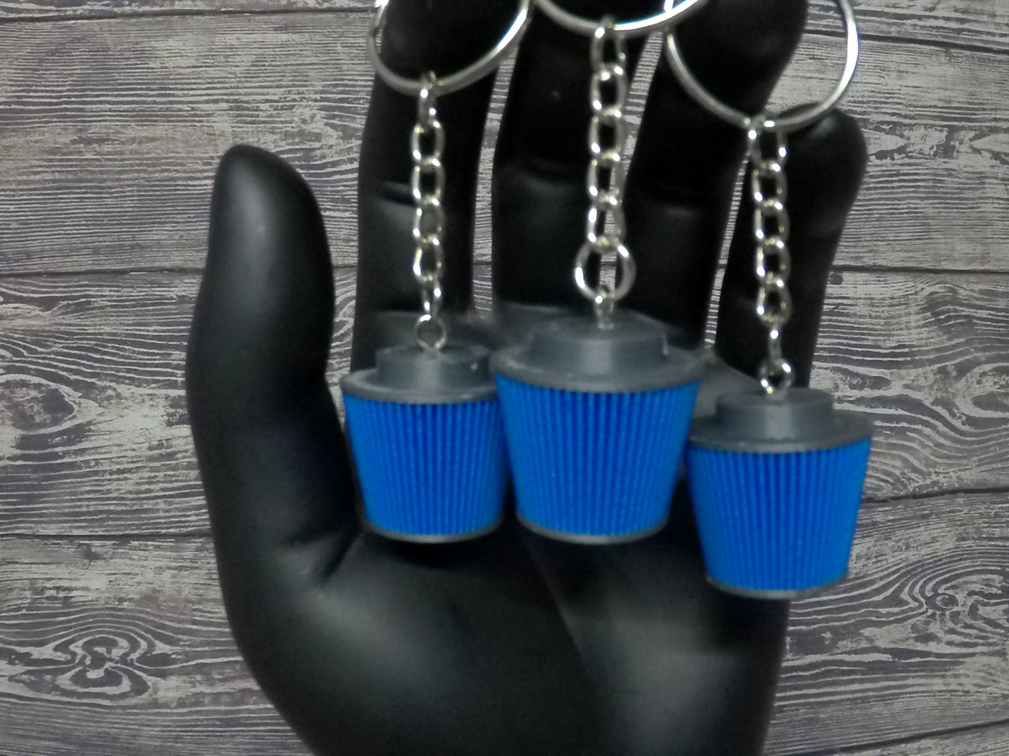 Air Filter keychain - Short - Round or Oval