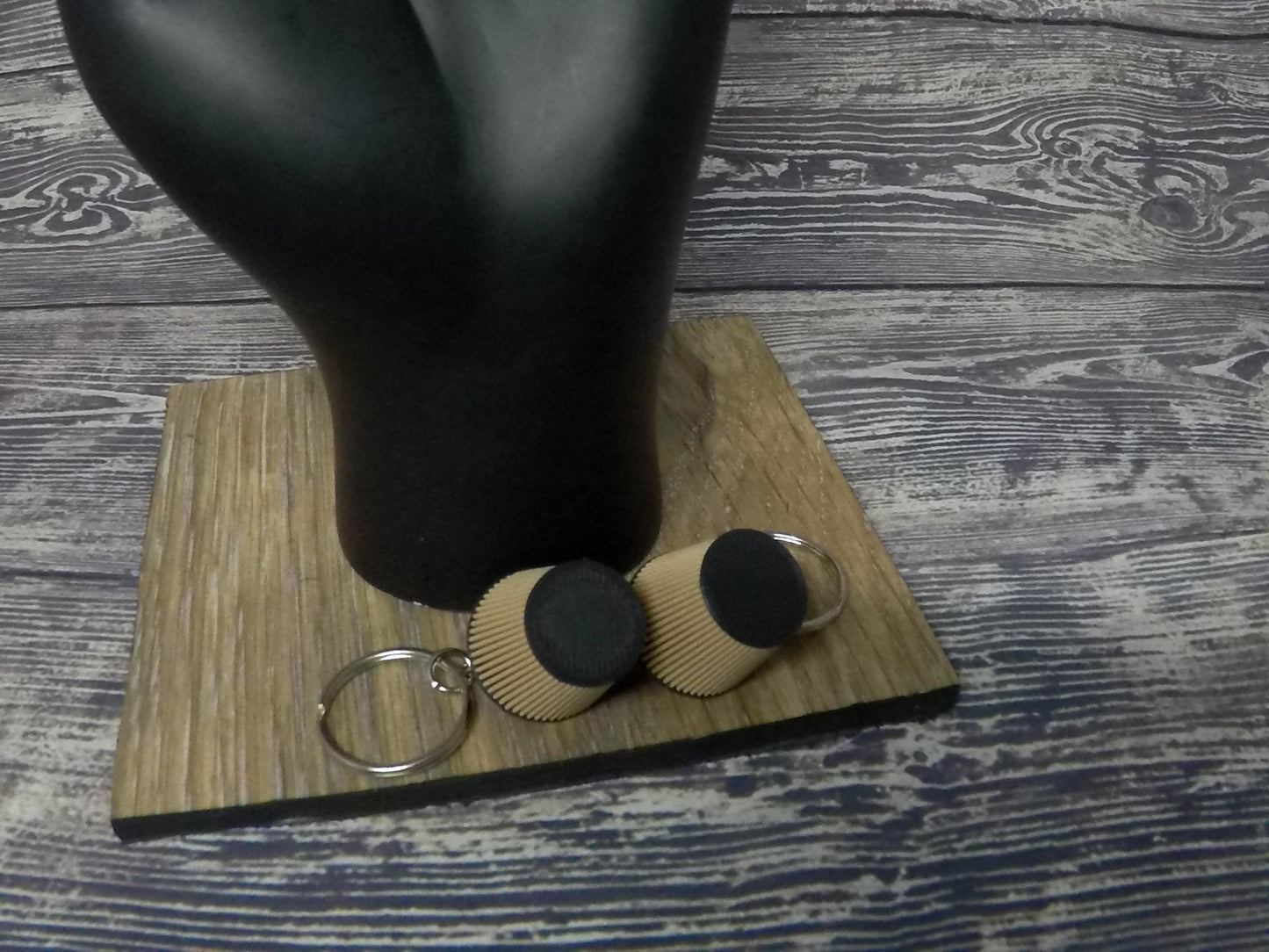 Air Filter keychain - Short - Round or Oval