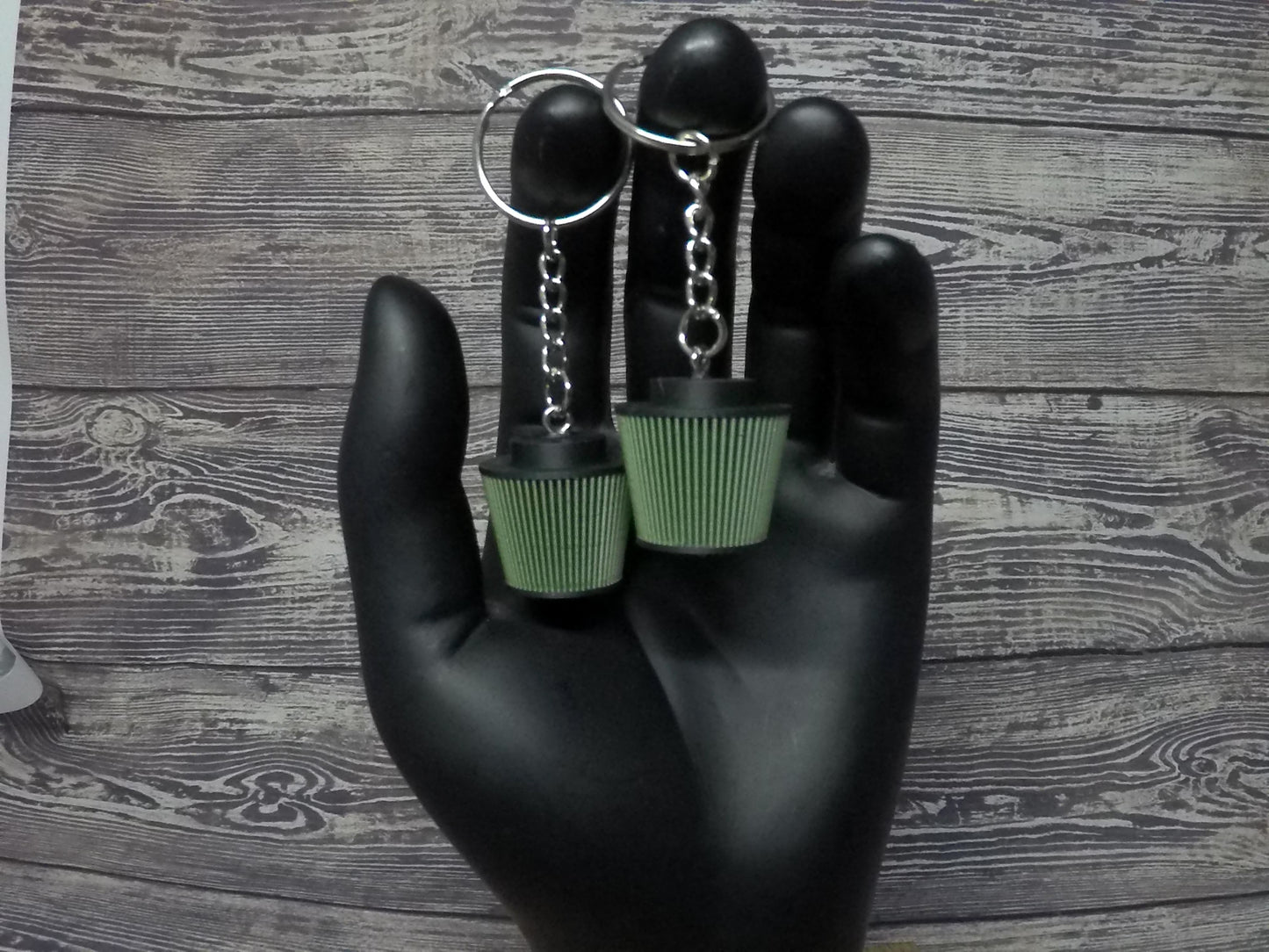 Air Filter keychain - Short - Round or Oval