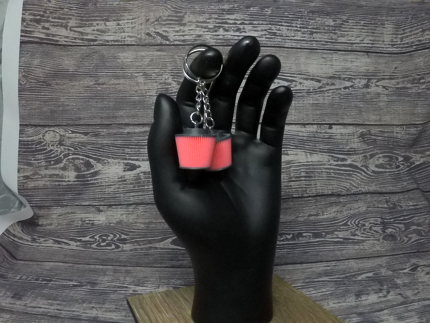 Air Filter keychain - Short - Round or Oval