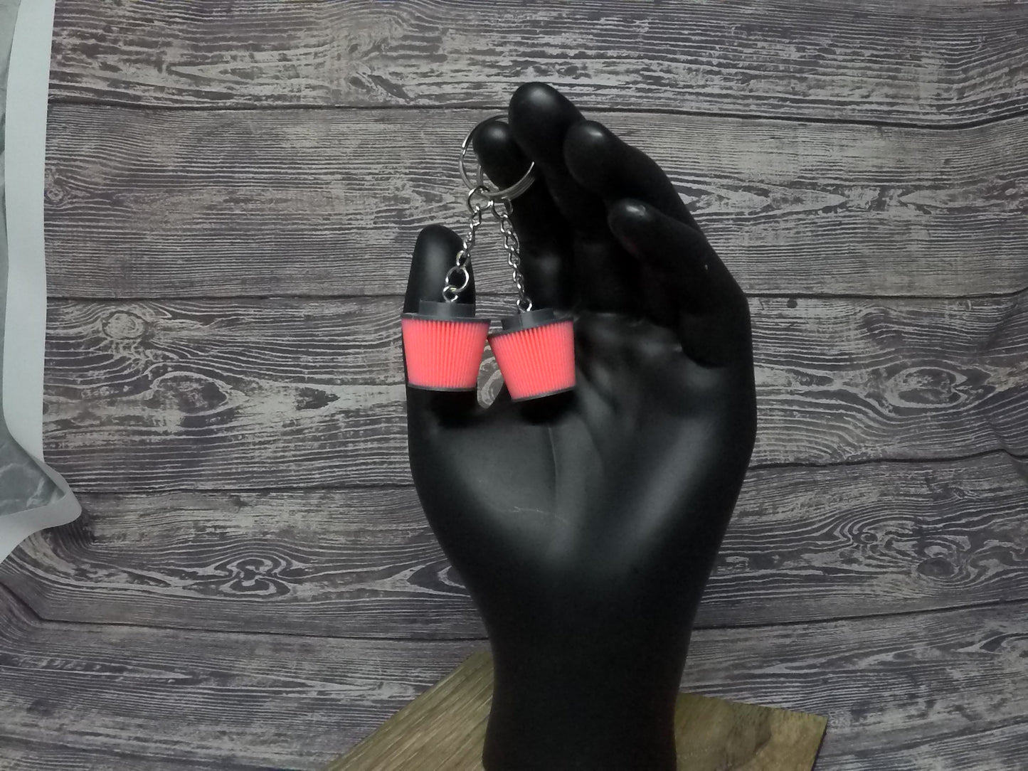 Air Filter keychain - Short - Round or Oval