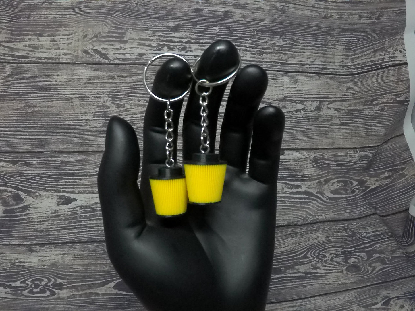 Air Filter keychain - Short - Round or Oval