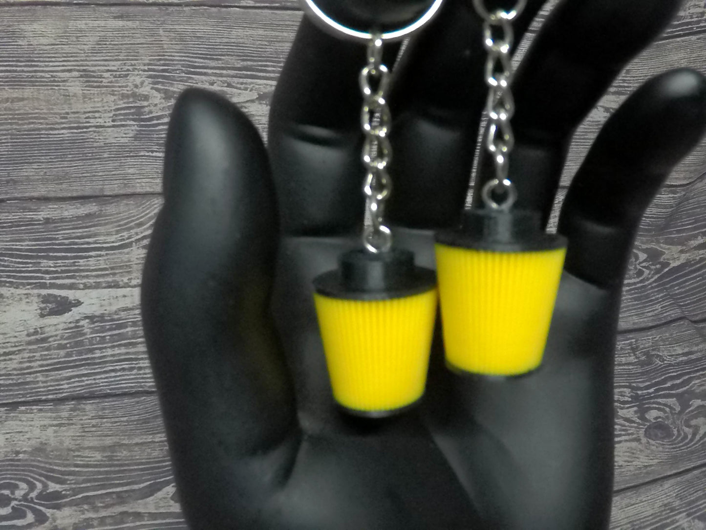 Air Filter keychain - Short - Round or Oval