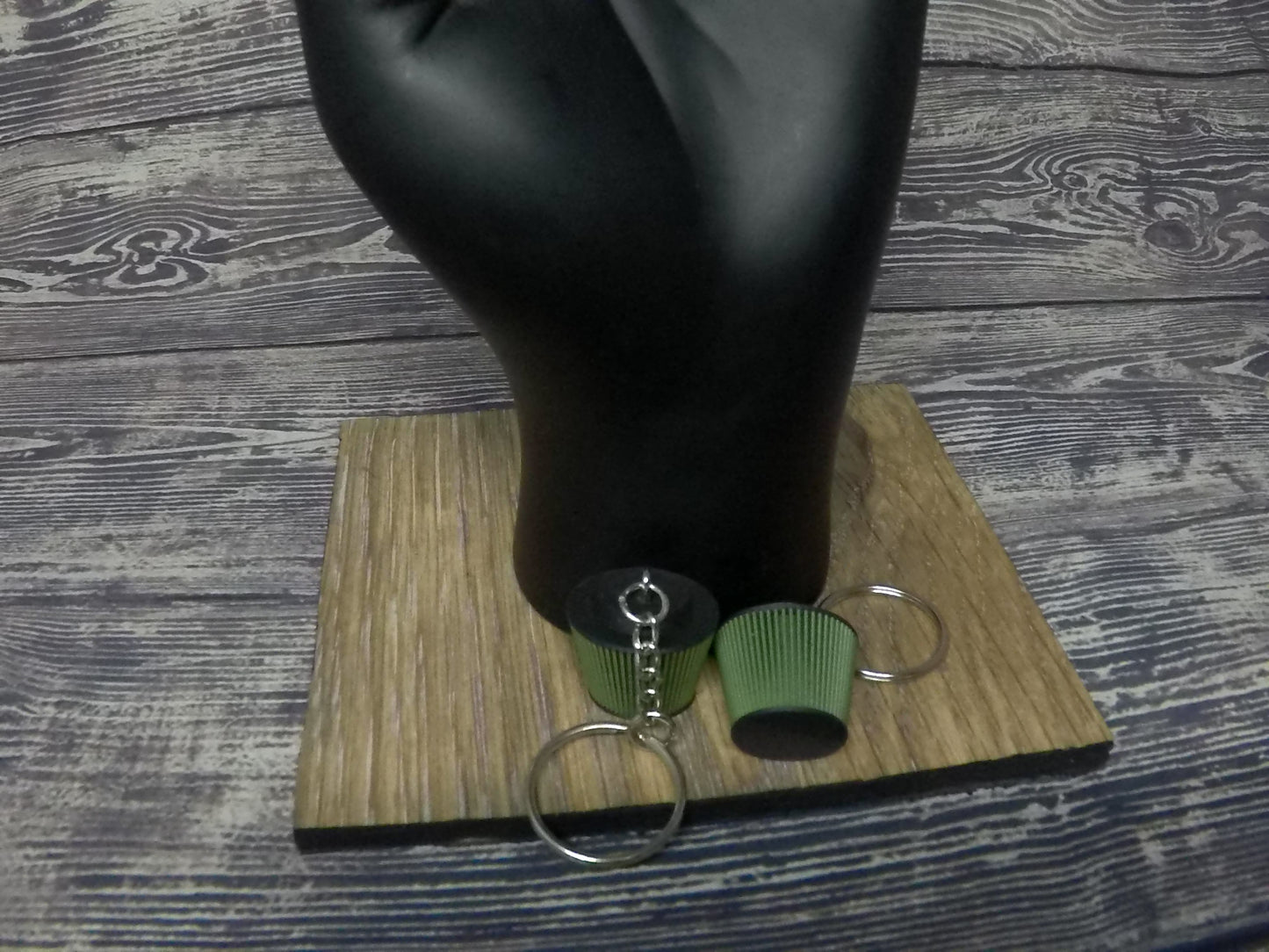 Air Filter keychain - Short - Round or Oval