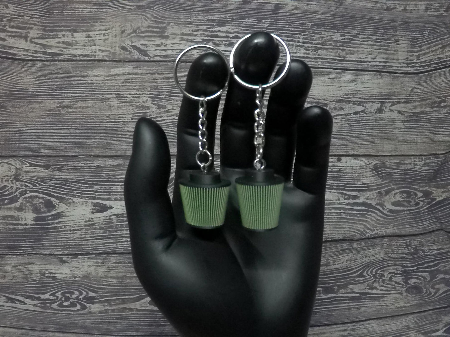 Air Filter keychain - Short - Round or Oval