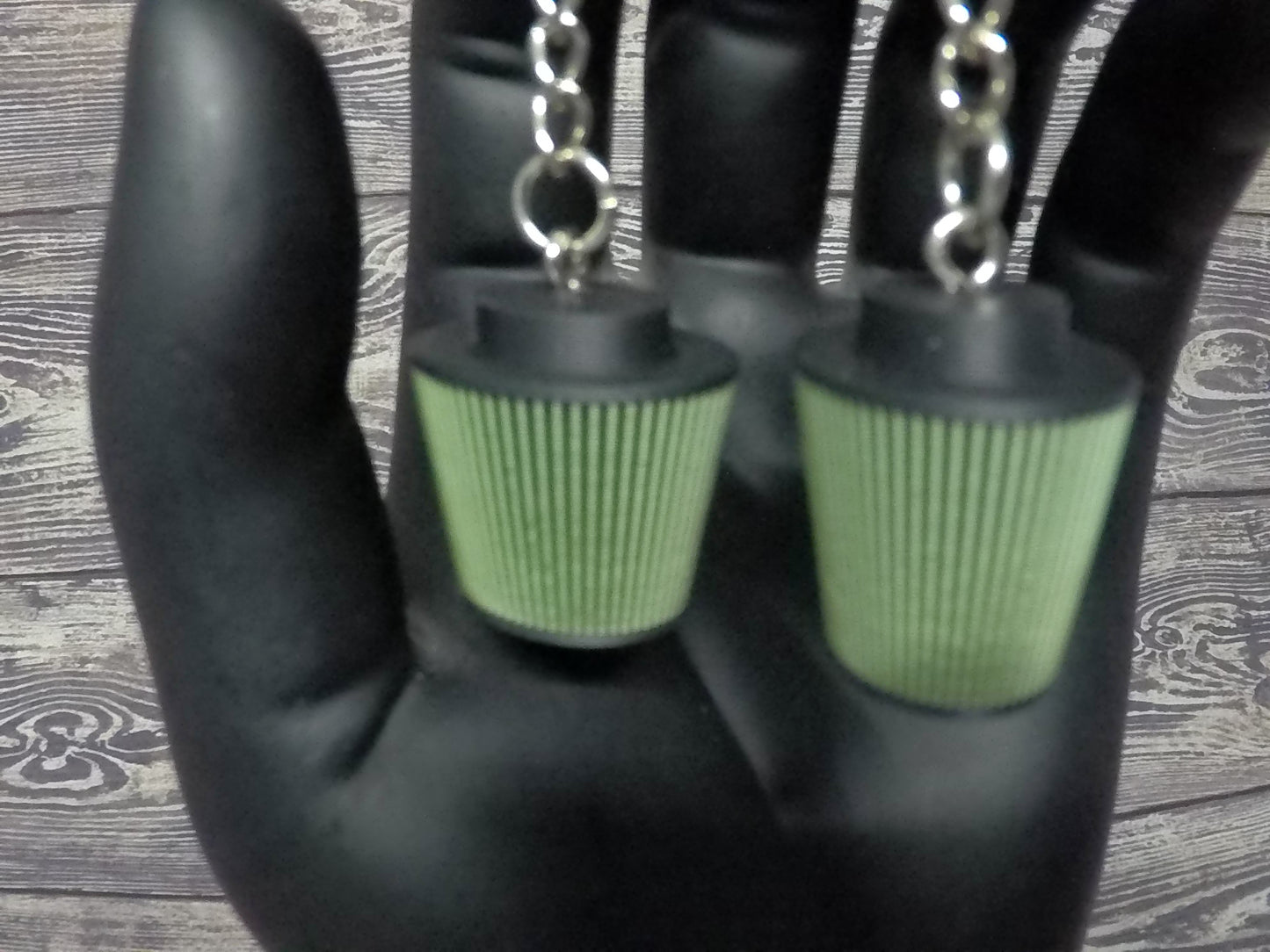 Air Filter keychain - Short - Round or Oval