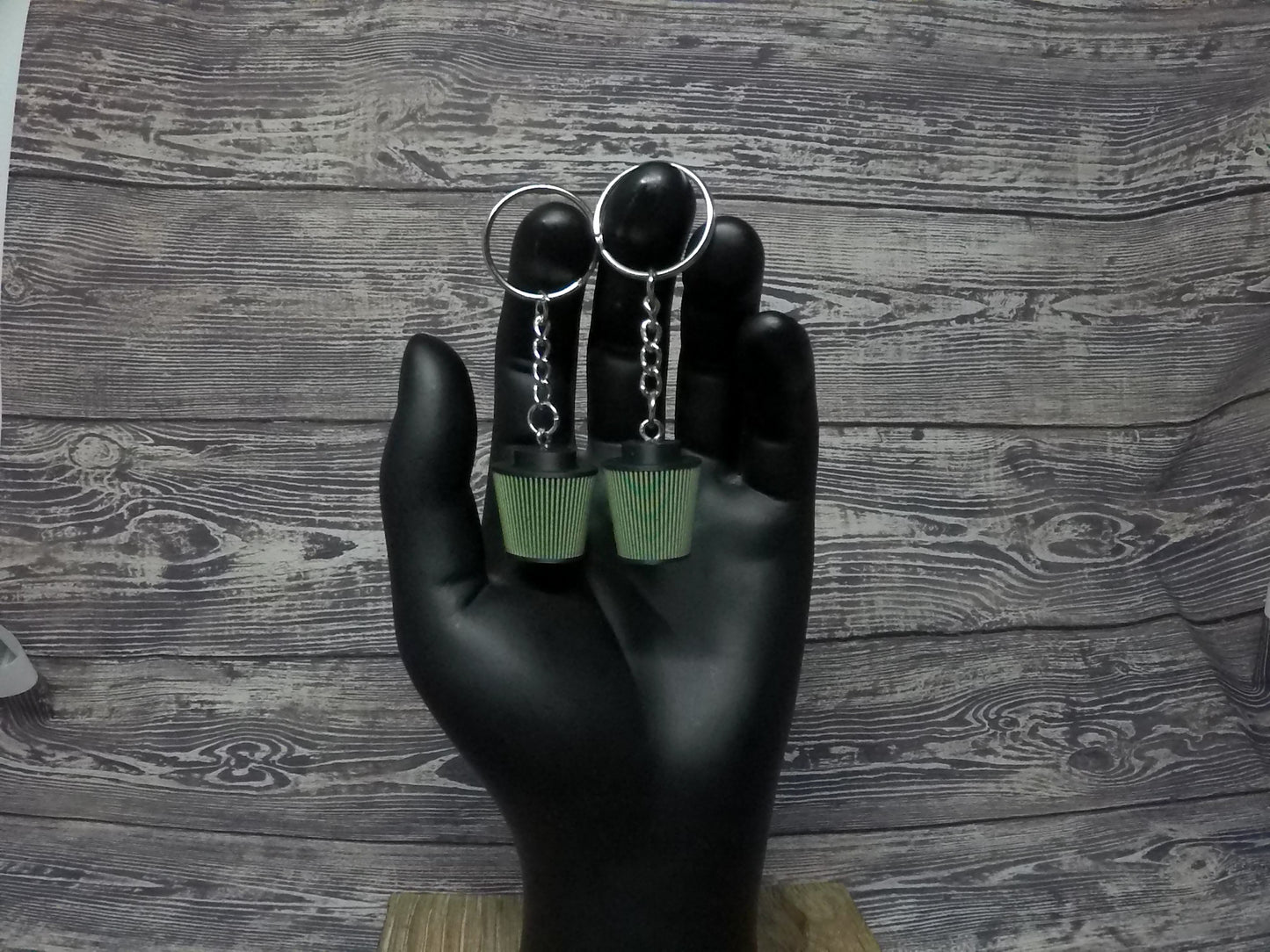 Air Filter keychain - Short - Round or Oval