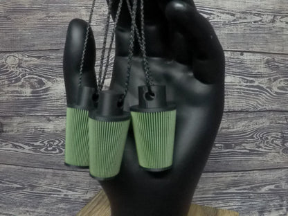 Air Filter keychain - Tall Round and Tall Oval