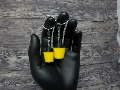 Air Filter keychain - Short - Round or Oval